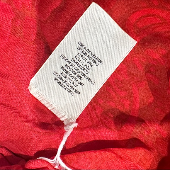 Alice + Olivia Arie Tie Neck Blouse - Picture 9 of 9